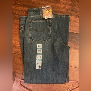 Carhartt blue jeans new with tags 36x30